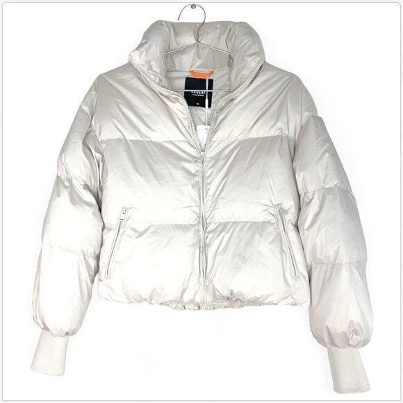 Orolay Womens Winter Oversized Short Down Jacket Crop Zip Puffer Coat NWT New XS - Picture 5 of 7